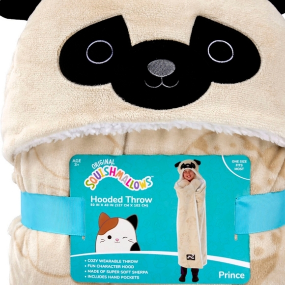 Pug Rescue Fundraiser Squishmallows "Prince" the Pug♥️Super Soft - Picture 9 of 9